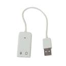 2x External USB 2.0 to Virtual 7.1CH Audio Sound Card Adapter for Raspberry Pi