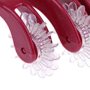 4 Fingers Buttock Hip Massager Roller Head Back Leg Body Relax Relieve Fatigu BX