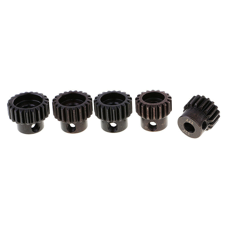 RC Car 5Pcs 5mm Shaft 32DP Motor Gear 17T 18T 19T 20T 21T Pinion Replacement