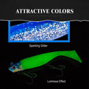 5Set 14G New Fishing Soft Lures Jig Heads Lure Set Luminous Lures with 6 No S7O8