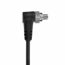 6.35mm Plug to Male PC Flash Sync Cable Screw Lock for Studio Trigger Light Pipe