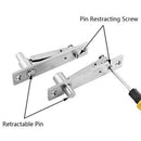 Stainless Steel Pivot Door Hinge Heavy Duty Pivot Hinge for Wood Doors 360