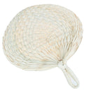 Decorative Hand Fan Straw Hand-woven Wedding Souvenir Handheld Bamboo Dance G 3C