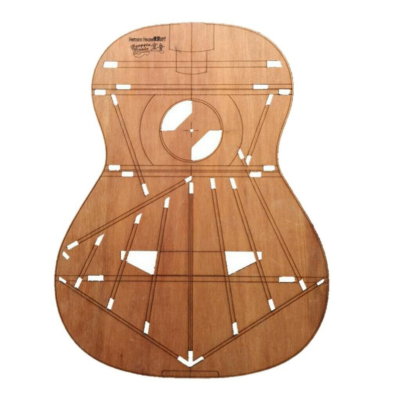 39 Inch Classical Guitar Body Template for Hermann Hauser Guitar, Thick