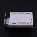 White Push To Open Magnetic Door Drawer Cabinet Catch Touch Latch D6R1