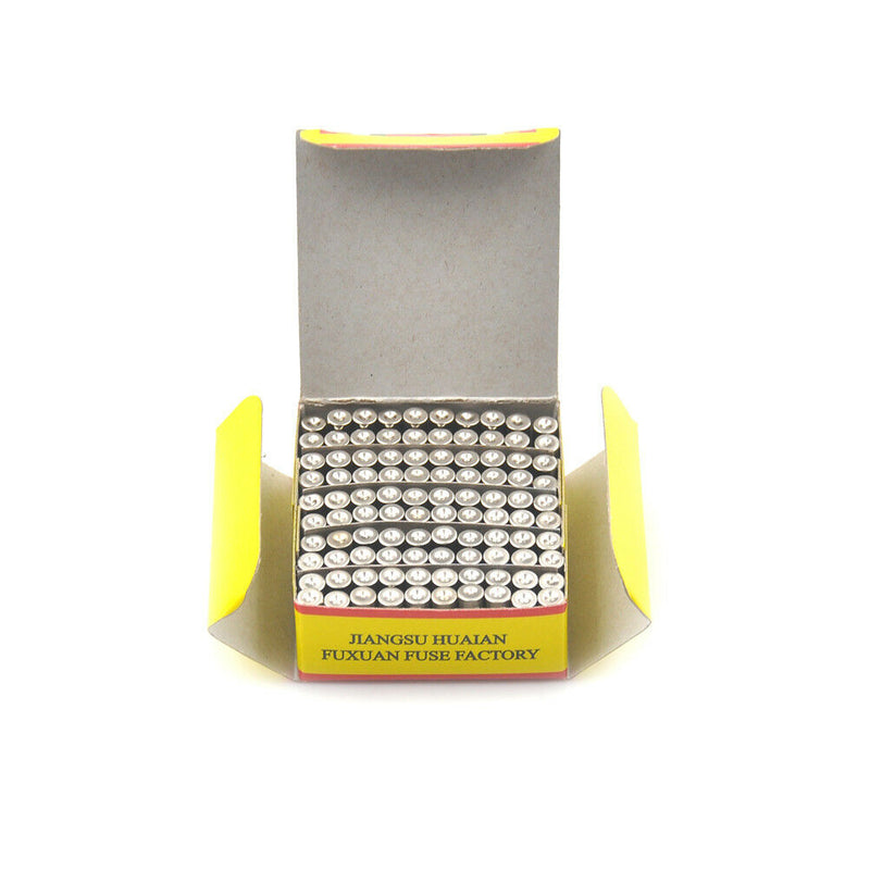100Pcs/Box 5*20mm 1A 250V Fuses 1 Amp Glass Tube Fast-Blow Fuse  Nw