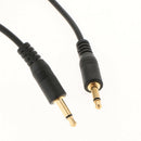 3.5mm to 3.5mm Male Plug Flash PC Sync Cable Cord for FS350 FS520 RF-16NE RF-603