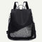 Multifunction Anti-theft Backpacks Women Shoulder Top-handle Bags (Black)
