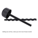 Black Portable Convenient Hair Dryer Diffuser Magic Wind Spin Detachable Dr V4V8