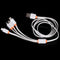 New universal 4 in 1 USB cable multi charger line for mobile phone ï¼D