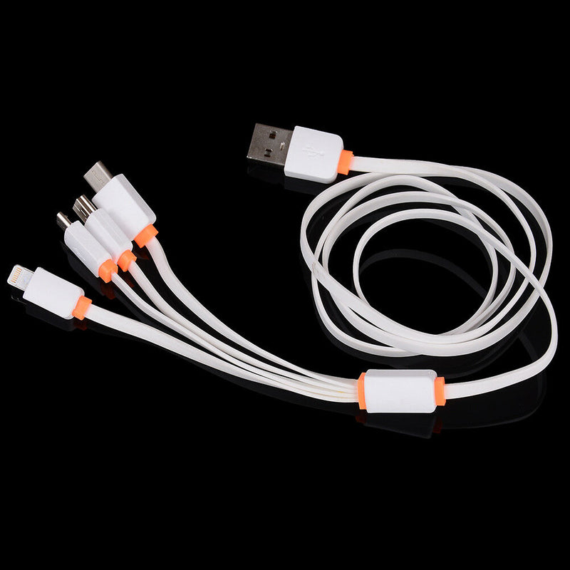 New universal 4 in 1 USB cable multi charger line for mobile phone ï¼D