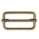 40  Leather Bag Strap Belt Web Adjust Tri-glide Buckle Slider 32x16mm