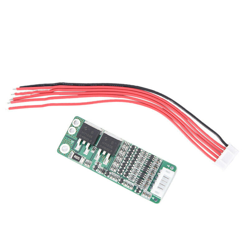 5S 15A Li-ion Lithium Battery BMS 18650 Charger Protection Board 18V 21V Cel Ew