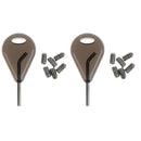 Compatible Surfboard Fin Grub Screws x 12 & Durable Surf Board Fins Hex Key
