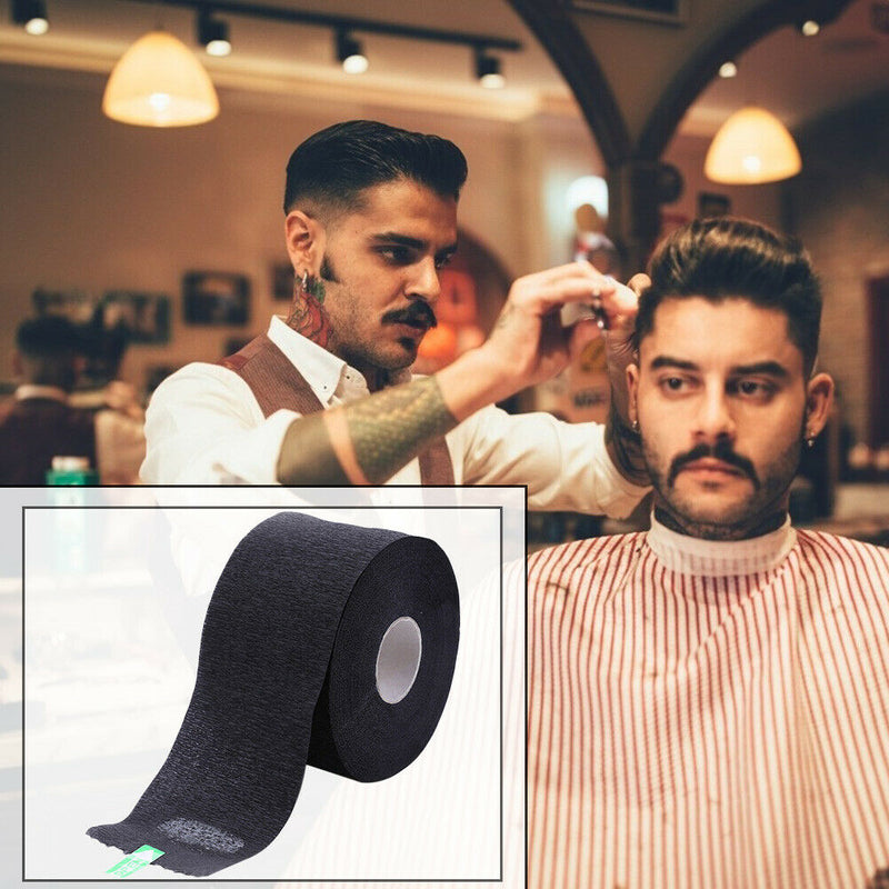 1 Roll Disposable Neck Ruffle Roll Paper Salon Haircut Necks Cover Collar
