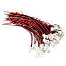 20pcs Micro JST PH 1.25 2 PIN MALE FEMALE PLUG CONNECTOR WITH WIRE CABLES