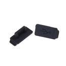 10pcs Black PC Laptop USB Plug Cover Stopper Rubber Soft Silicon Dust Cap0tmTO