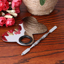 Colour Palette Stainless Steel Bowknot and Small Size Palette Black Circle