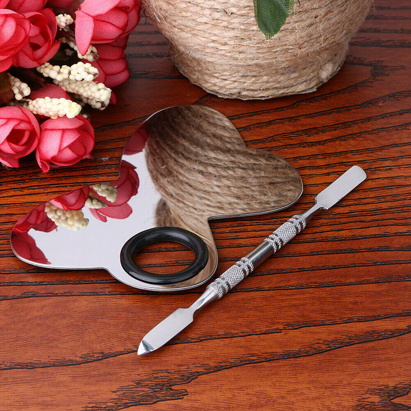 Colour Palette Stainless Steel Bowknot and Small Size Palette Black Circle