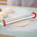 Durable Adjustable Rolling Pin With Dough Mat Dough Roller with 4 Removable 3C