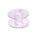 50pcs Universal Plastic Transparent Empty Bobbins Spool for Sewing Machine