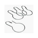 Shower Curtain Rings Hooks 100 iron nickel plating Shower Ring I7P4