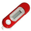 4GB USB 2.0 Mp3 Music Player with Fm Radio Function Voice Recorder Red