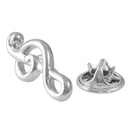 Music Note Brass Lapel Pins Cute Brooch Lapel Pin Badge for Clothing Bags