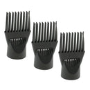 3 Pieces Hair Dryer Diffuser with Comb Design - Plastic Blow Dryer Diffuser Comb