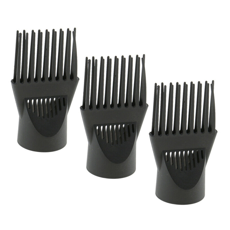 3 Pieces Hair Dryer Diffuser with Comb Design - Plastic Blow Dryer Diffuser Comb