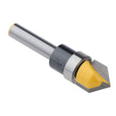 90 Degree Router CNC Engraving V-Groove Bit 1/4x1/2x1/2'' Woodworking Tool