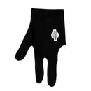 Spandex Snooker Billiard Pool Cue Glove Left Hand 3 Finger Accessories Black