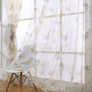 Butterfly Printed Home Blackout Curtains Living Room Bedroom Windows Drapes