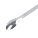 Stainless steel double head reagent sampling spoon 16 cm in length K1Z5