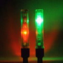 Bicycle 2pcs 5 LED Bike Wheel Tire Valve Cap Spoke Neon Lamp LED 5 Light I1W5