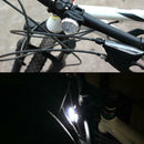 Bicycle Headlight+Tail Lamp 3 Modes USB Rechargeable Safety Warning Light