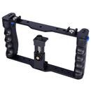 Yelangu Smartphone Video Rig Filmmaking Vlogging Rig Cage Stabilizer For Mo