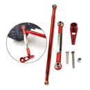 Metal Steering Servo Rod Linkage for 1/12 MN86K MN86KS RC Carwler Red
