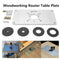 Woodworking Benches Router Table Plate Aluminum Router Table Insert PS Ew