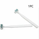 Dental Double Heads Teeth Brushing Pet Toothbrush Cats Dogs Long Handle Mouth