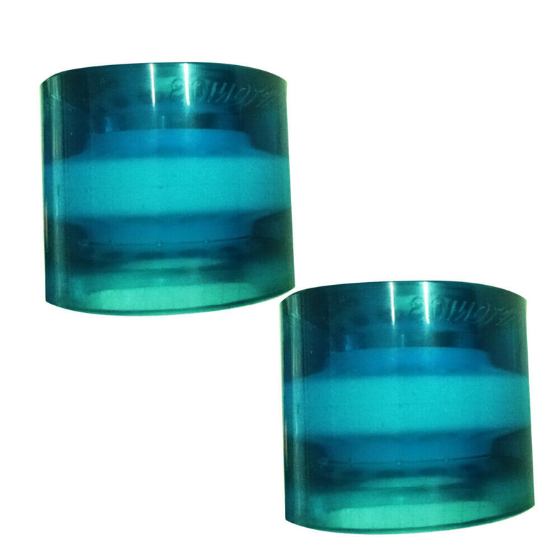 1 x Blank Pro Longboard Cruiser Skateboard Wheels Translucent Blue Newest Useful