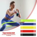 5pcs Resistance Bands Latex Exercise Loops Strength Training Equipment