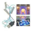 USB Lighting Kit Blocks Architecture DIY Lights Rome Lighting Wishing LED P W5T2
