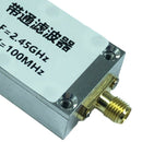 2.4G 2450MHz Band-pass Bandpass Filter WiFi Zigbee anti-jamming 45x25x12mm,