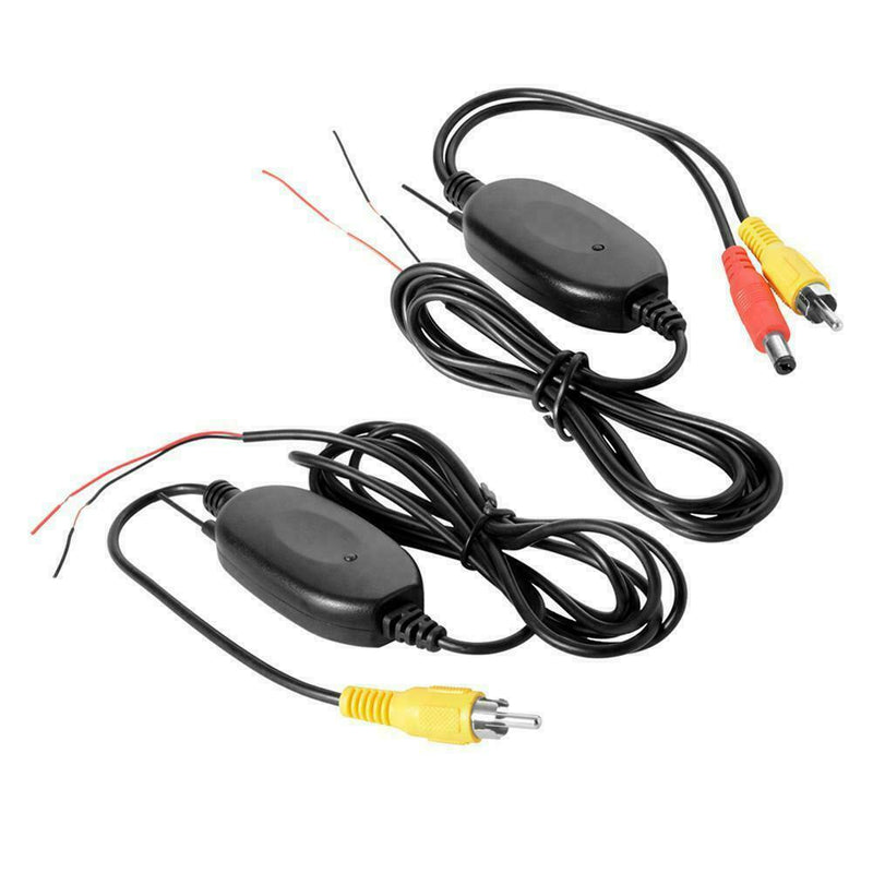 2.4G Wireless RCA Video Transmitter Receiver For Car HOT Camer Monitor Back W8Q2