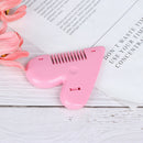 Hair Cutting Comb Hair Brushes With Razor Blades Cutting Thinning Trimmin Sal JR
