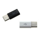 10pcs White USB 3.1 Type-C Male to Micro USB Female Converter Adapter Universal