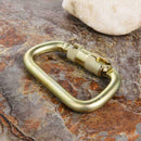 45KN Outdoor Camping Climbing Steel Carabiner Safety Master Lock Buckle