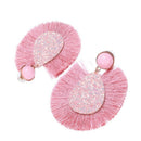 Sequins Tassels New Fashion Ladies Geometric Earrings Bohemian Style Person