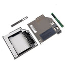 SATA 2nd Hard Disk Drive HDD Bay Caddy Adapter for Dell Latitude D800 D810  U3T4